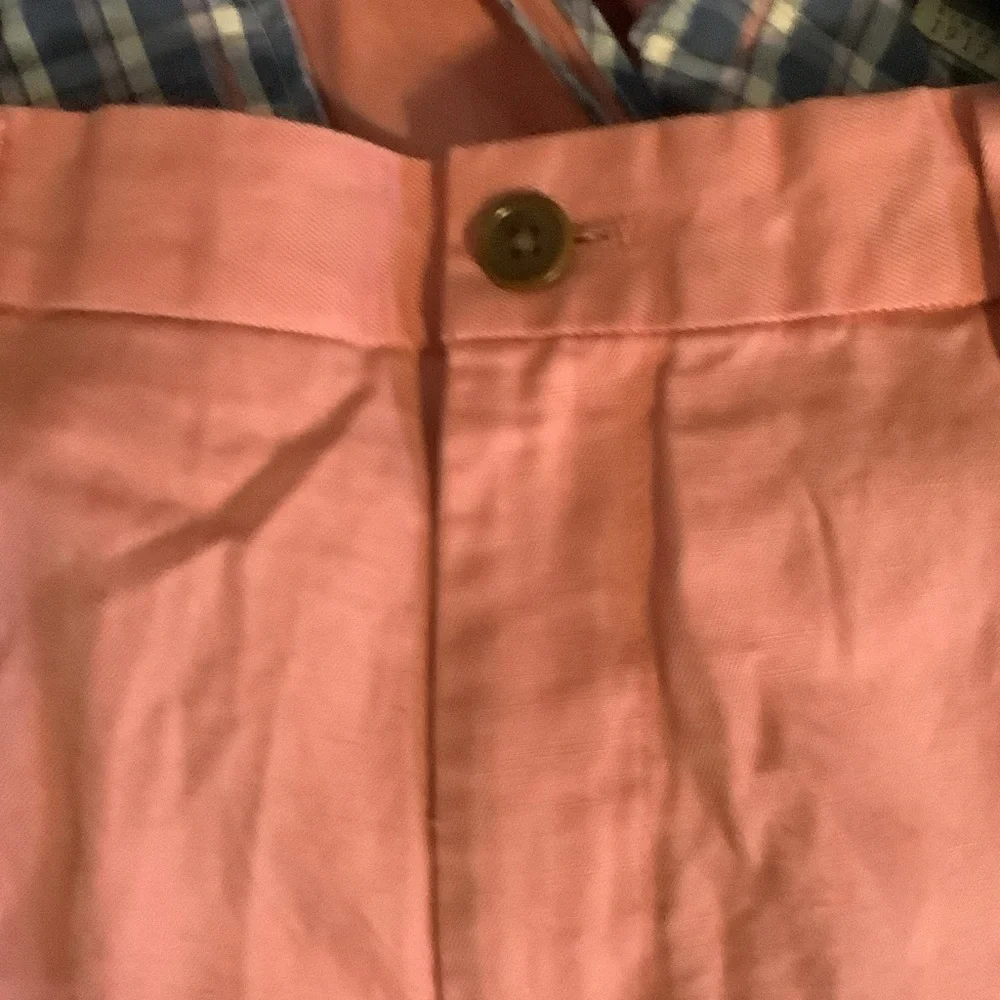 Brooks‎ Brothers Pink Men's linen pants, Baird McNutt Irish linen